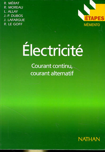 ETAPES 50 ELECTRICITECOURANT CONTINU, COURANT ALTERNATIF
