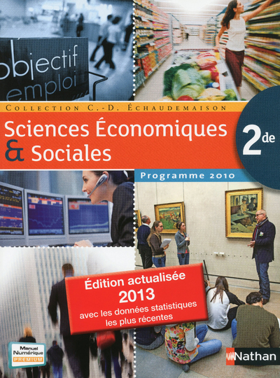 Sciences Economiques & Sociales 2de 2013 grand format