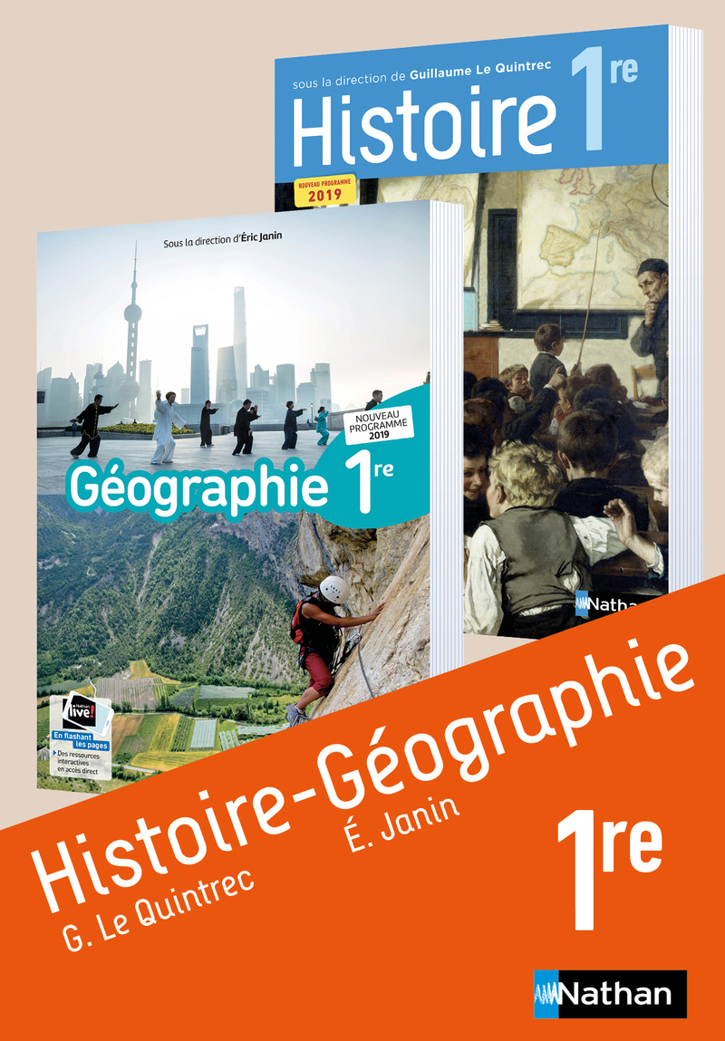 Compil Histoire-Géographie Le Quintrec 1re - Manuel - 2019