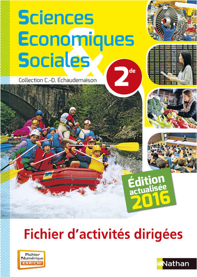 Fichier d'activités dirigées SES 2nde 2016