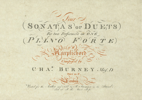 Sonatas or Duets