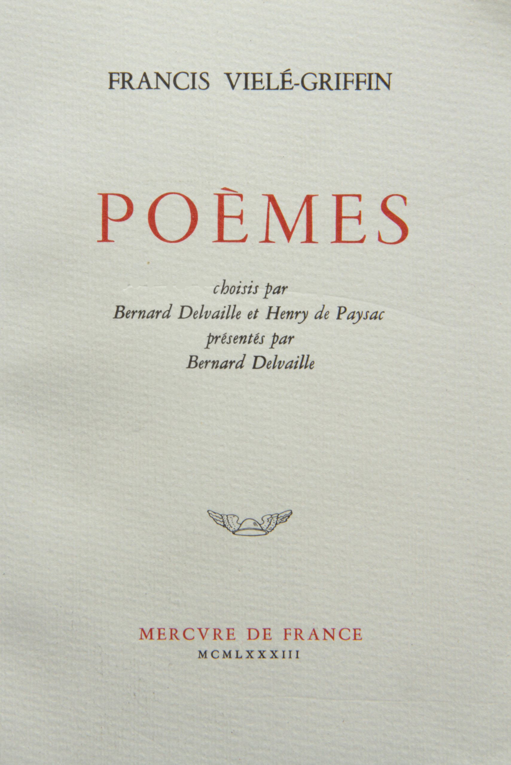 Poèmes