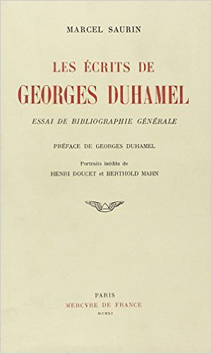 Les écrits de Georges Duhamel