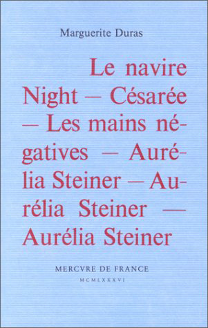 Le Navire Night - Césarée - Les mains négatives - Aurelia Steiner, Aurelia Steiner, Aurelia Steiner