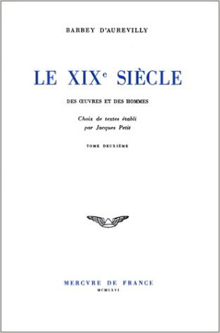 LE DIX-NEUVIEME SIECLE