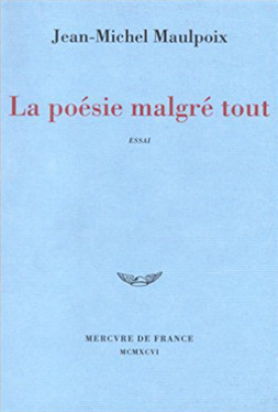 La poésie malgré tout