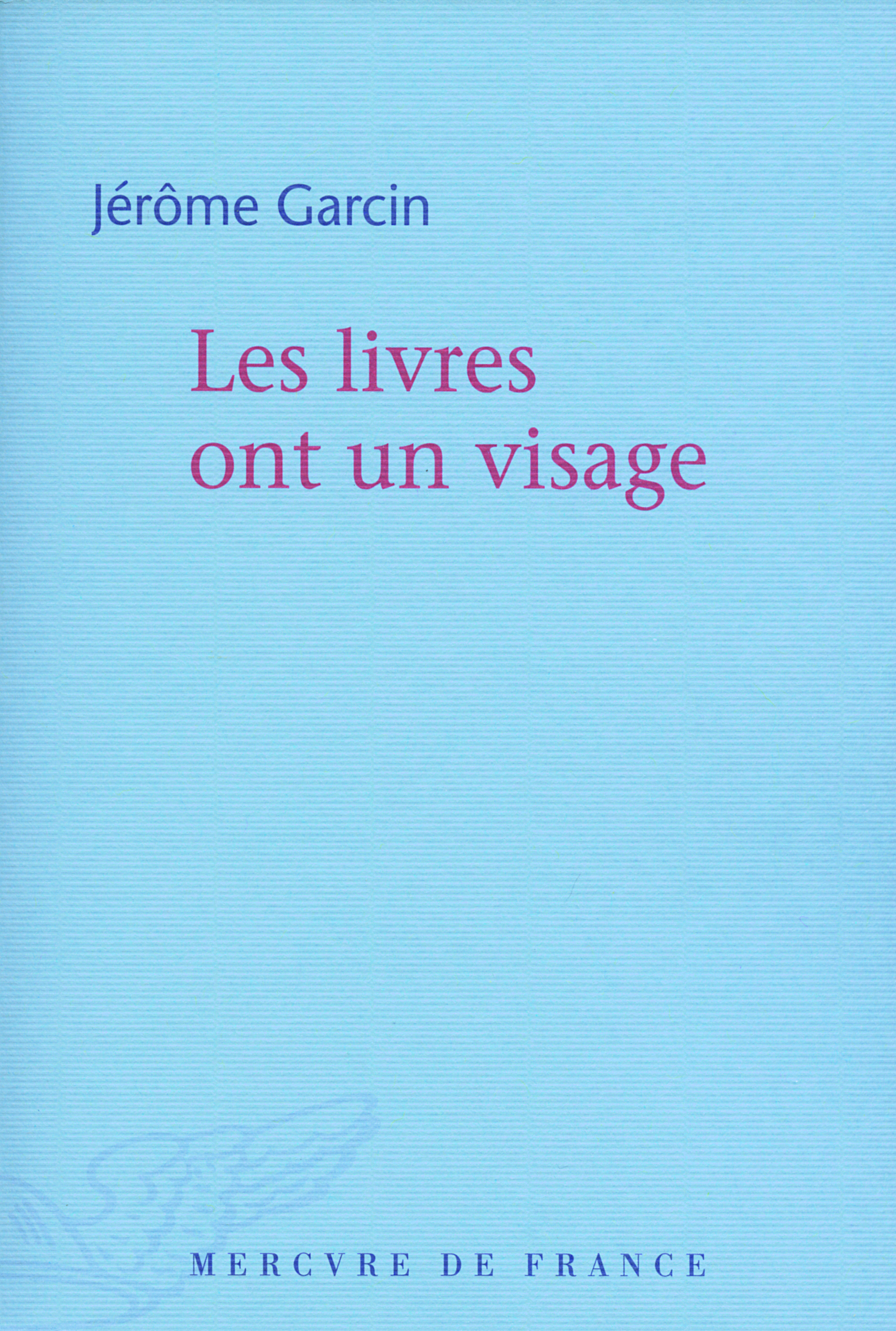 Les livres ont un visage