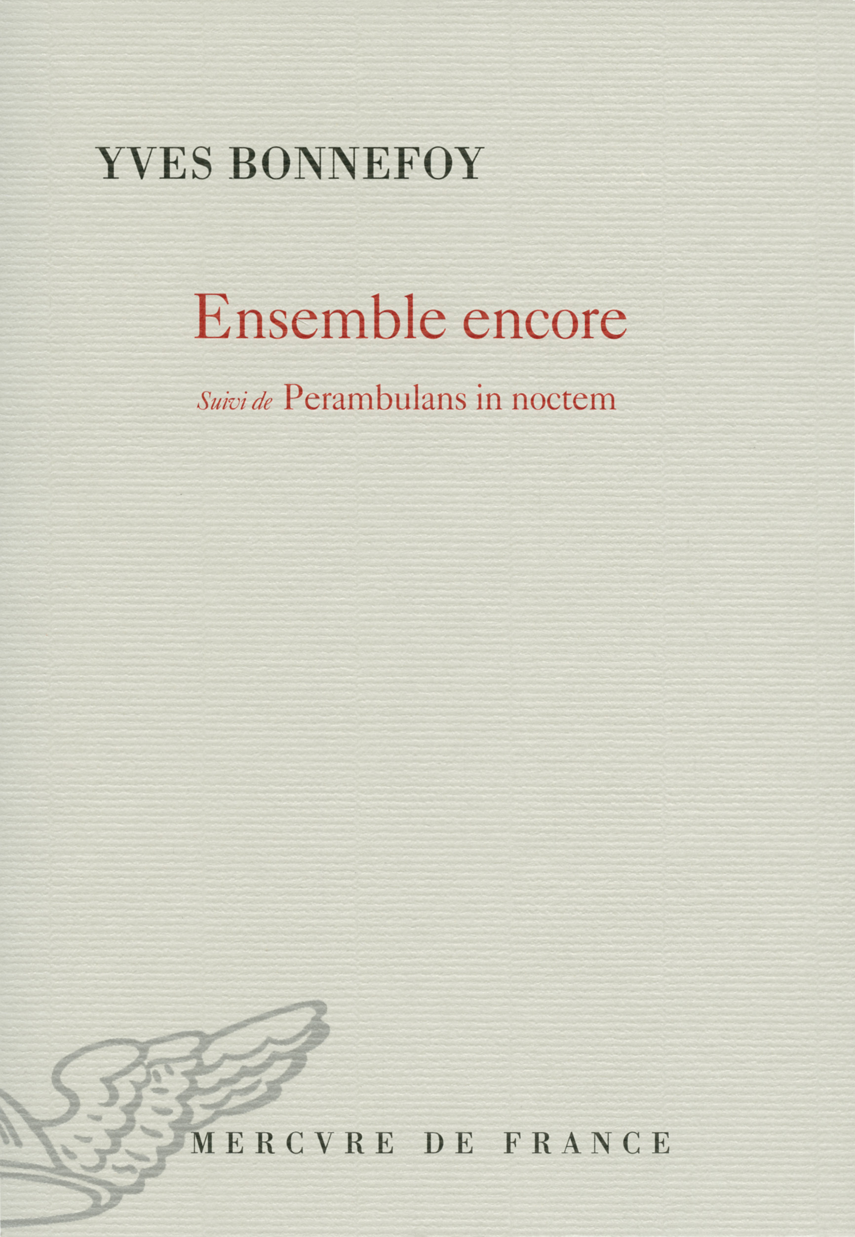ENSEMBLE ENCORE SUIVI DE PERAMBULANS IN NOC TEM