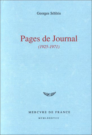 Pages de Journal
