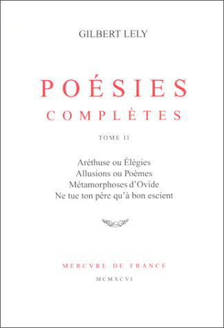 Poésies complètes
