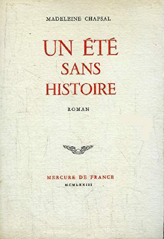 UN ETE SANS HISTOIRE