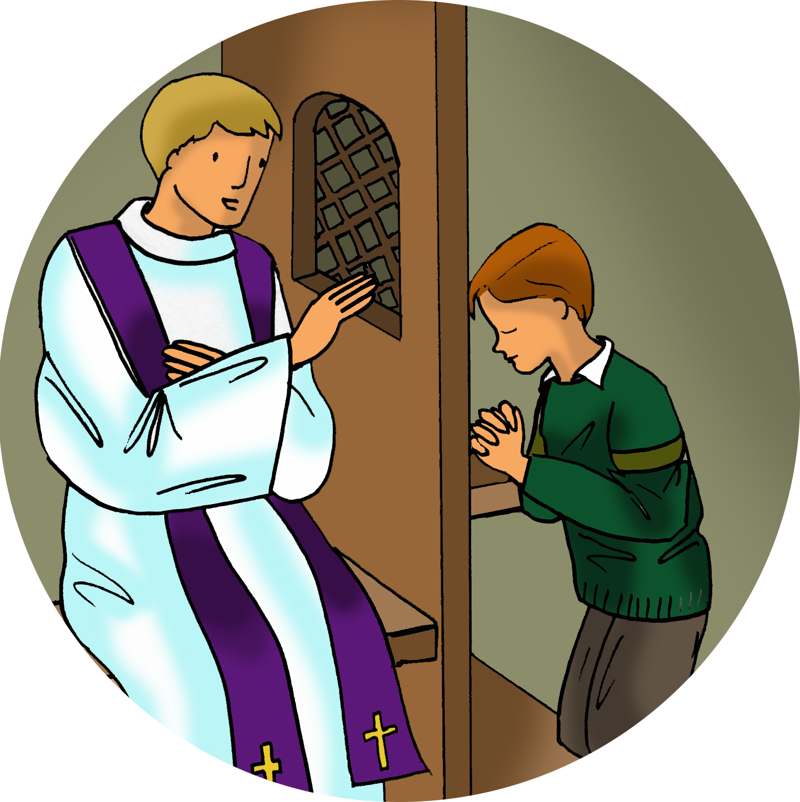 Expliquer la confession aux enfants