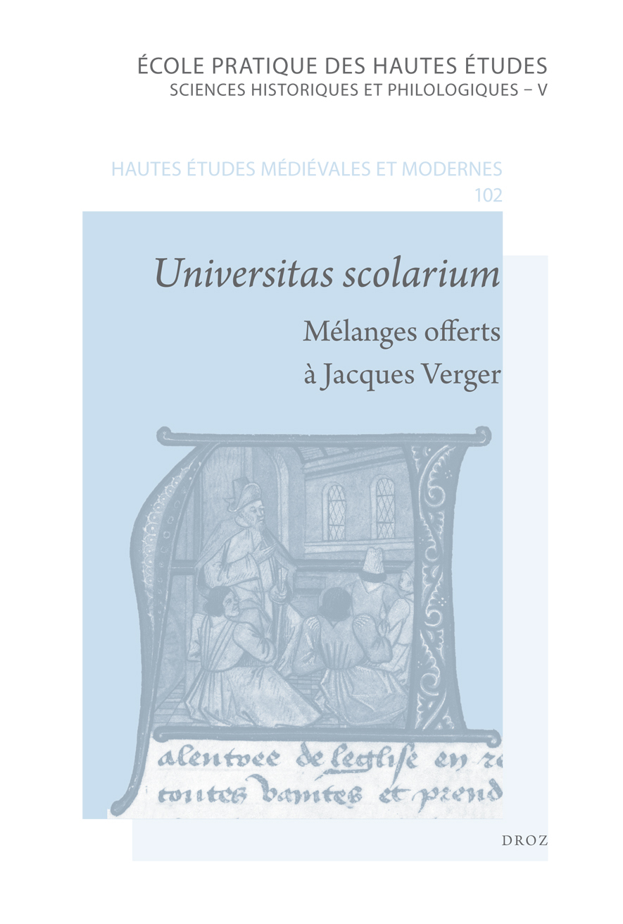 UNIVERSITAS SCOLARIUM.