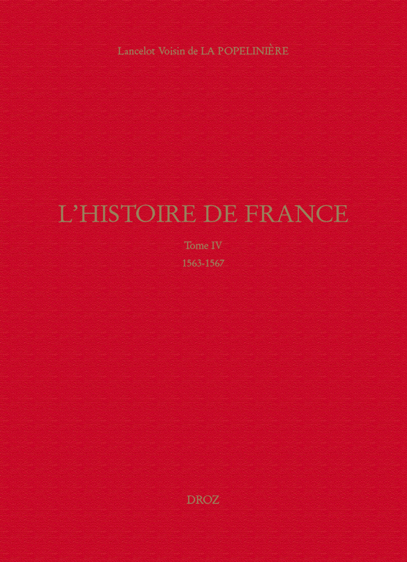 L'Histoire de France