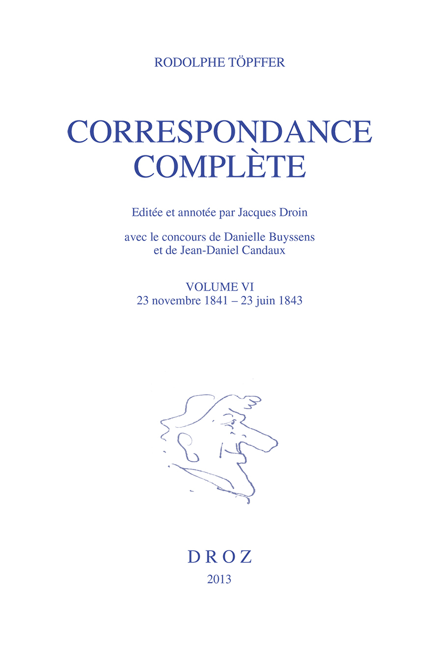 CORRESPONDANCE COMPLETE. VOLUME VI