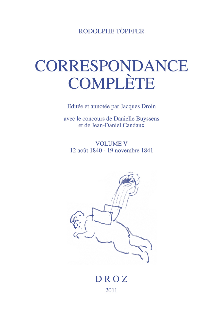 CORRESPONDANCE COMPLETE. VOLUME V