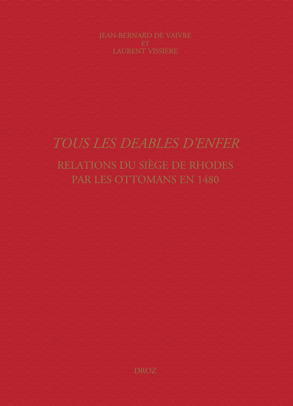 TOUS LES DEABLES D'ENFER