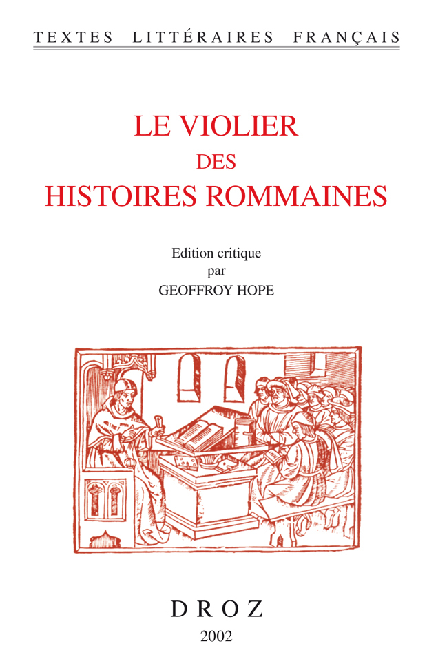 LE VIOLIER DES HISTOIRES ROMMAINES