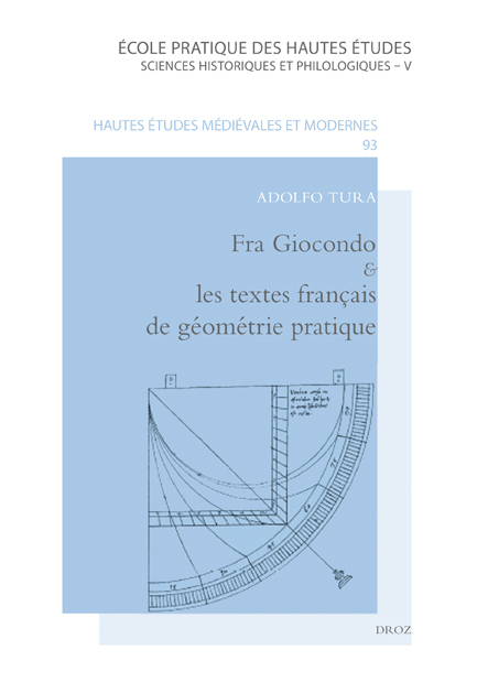 FRA GIOCONDO ET LES TEXTES FRANCAIS DE GEOMETRIE PRATIQUE