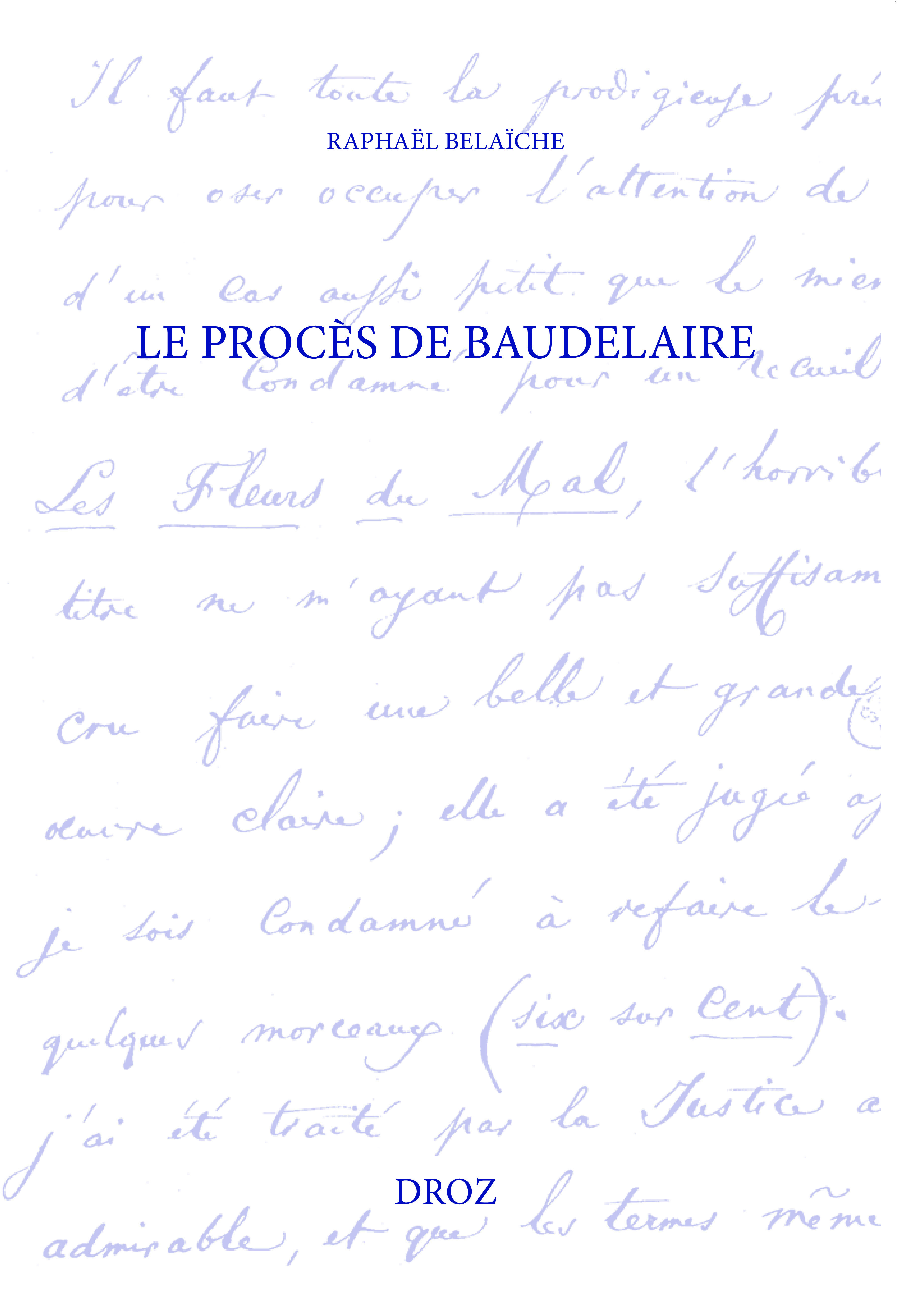 Le procès de Baudelaire