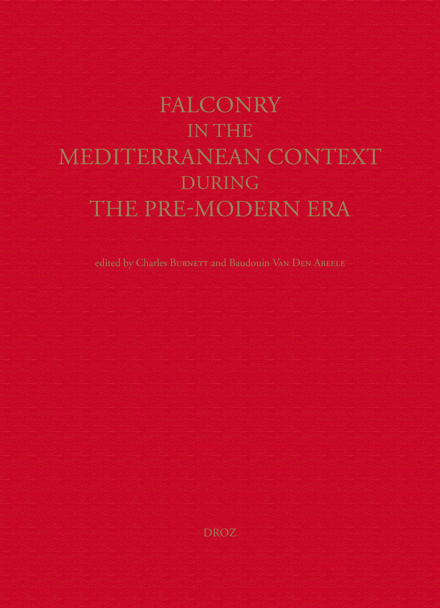 Falconry in the Mediterranean