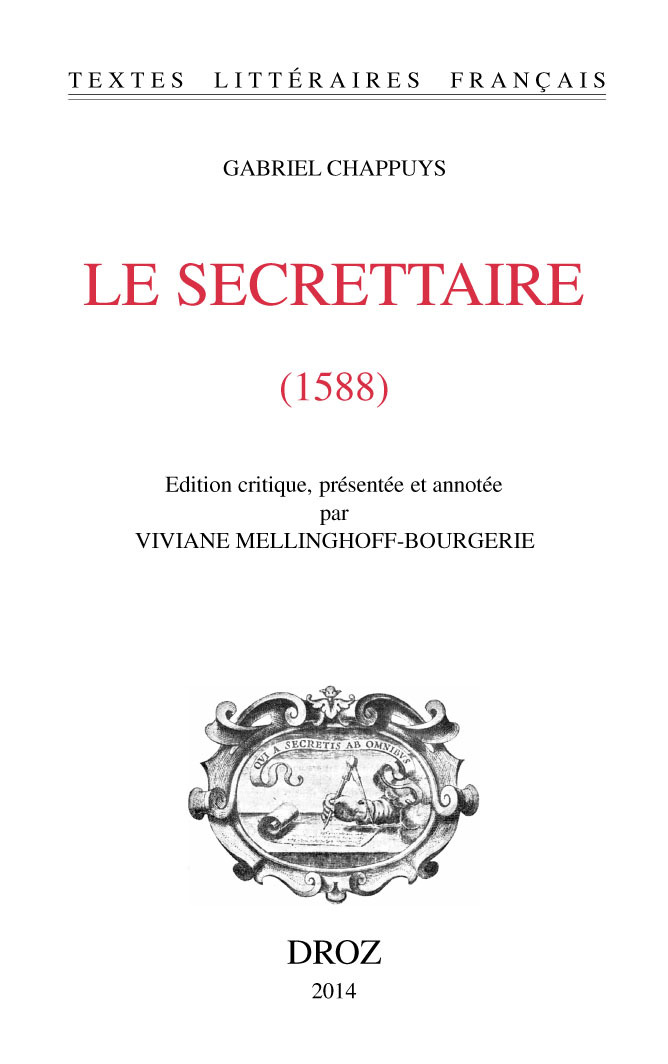 LE SECRETTAIRE (1588)