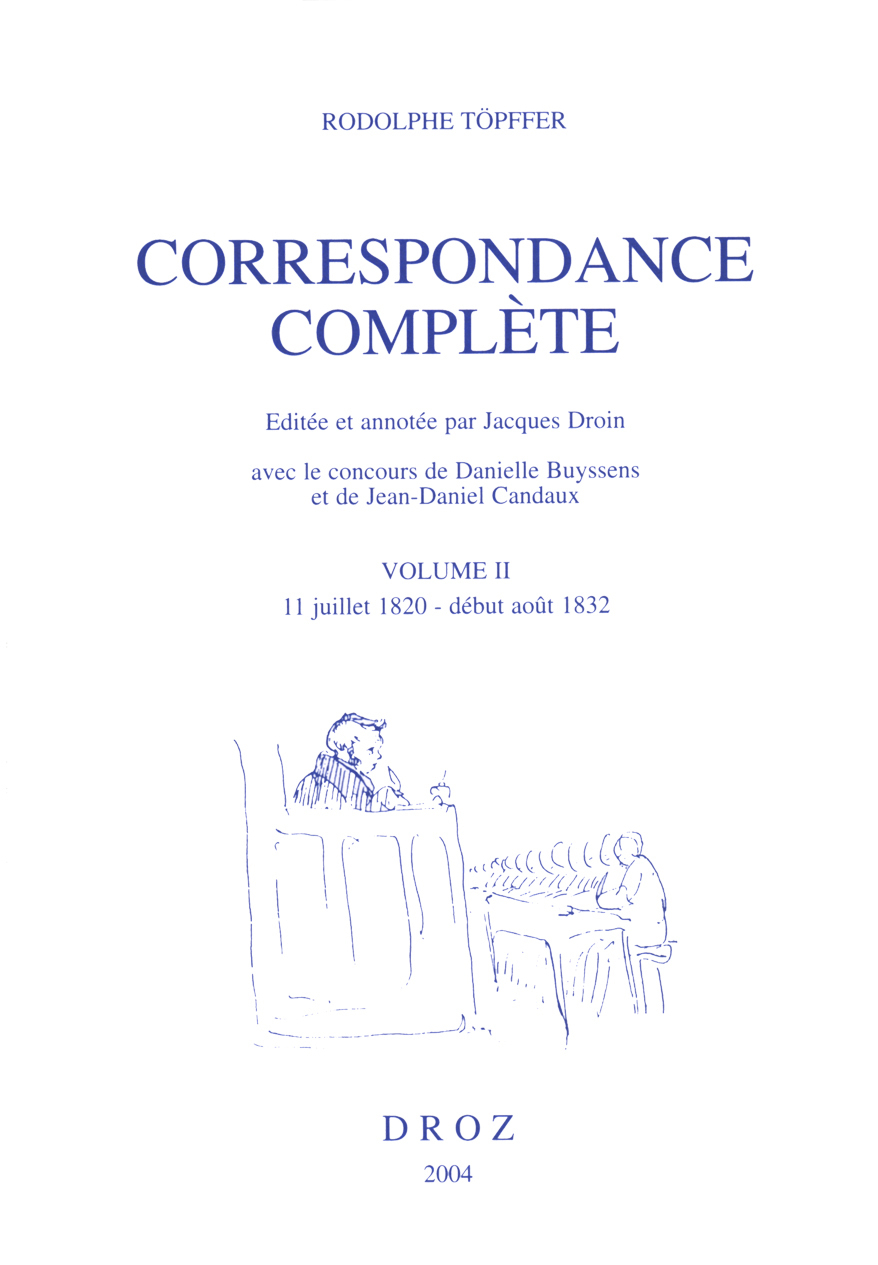 CORRESPONDANCE COMPLETE