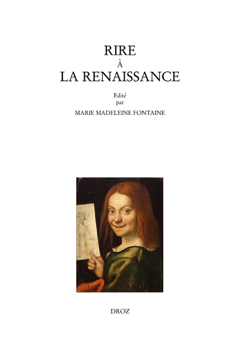LE RIRE A LA RENAISSANCE