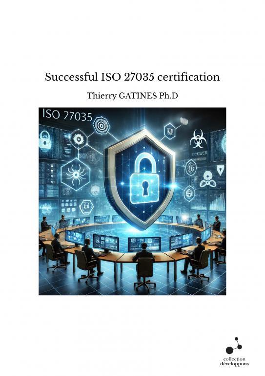 Successful ISO 27035 certification
