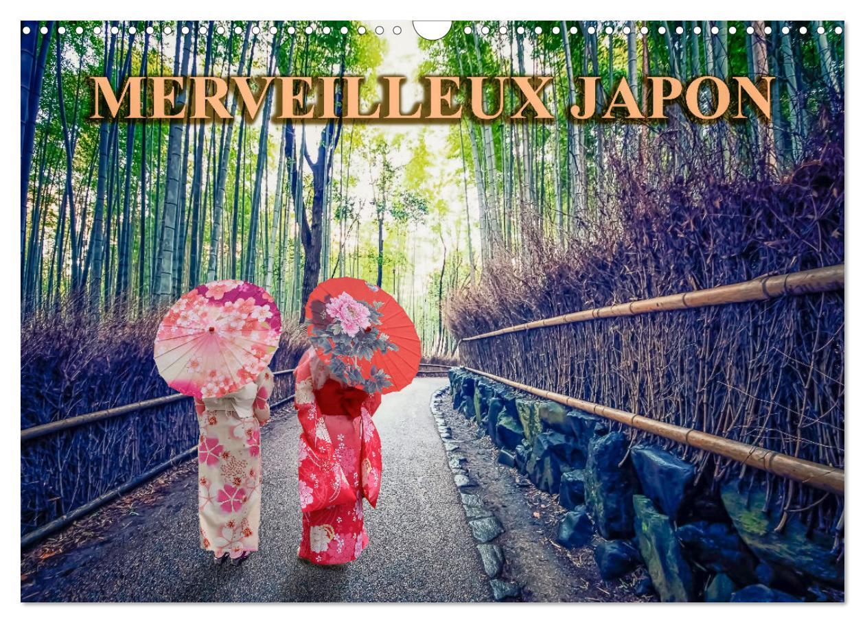 Merveilleux Japon (Calendrier mural 2025 DIN A3 vertical), CALVENDO calendrier mensuel
