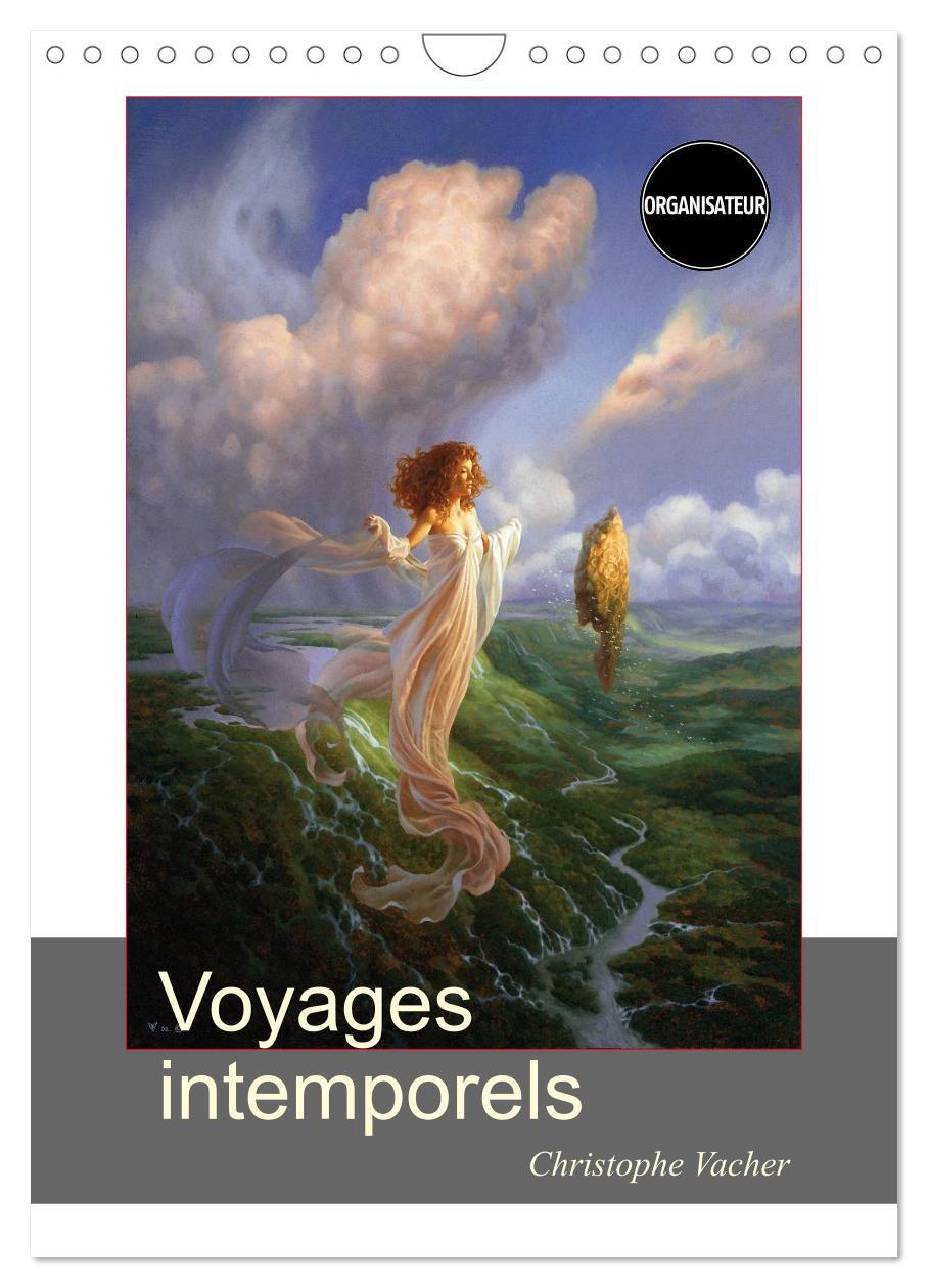 Voyages intemporels (Calendrier mural 2024 DIN A4 horizontal), CALVENDO calendrier mensuel