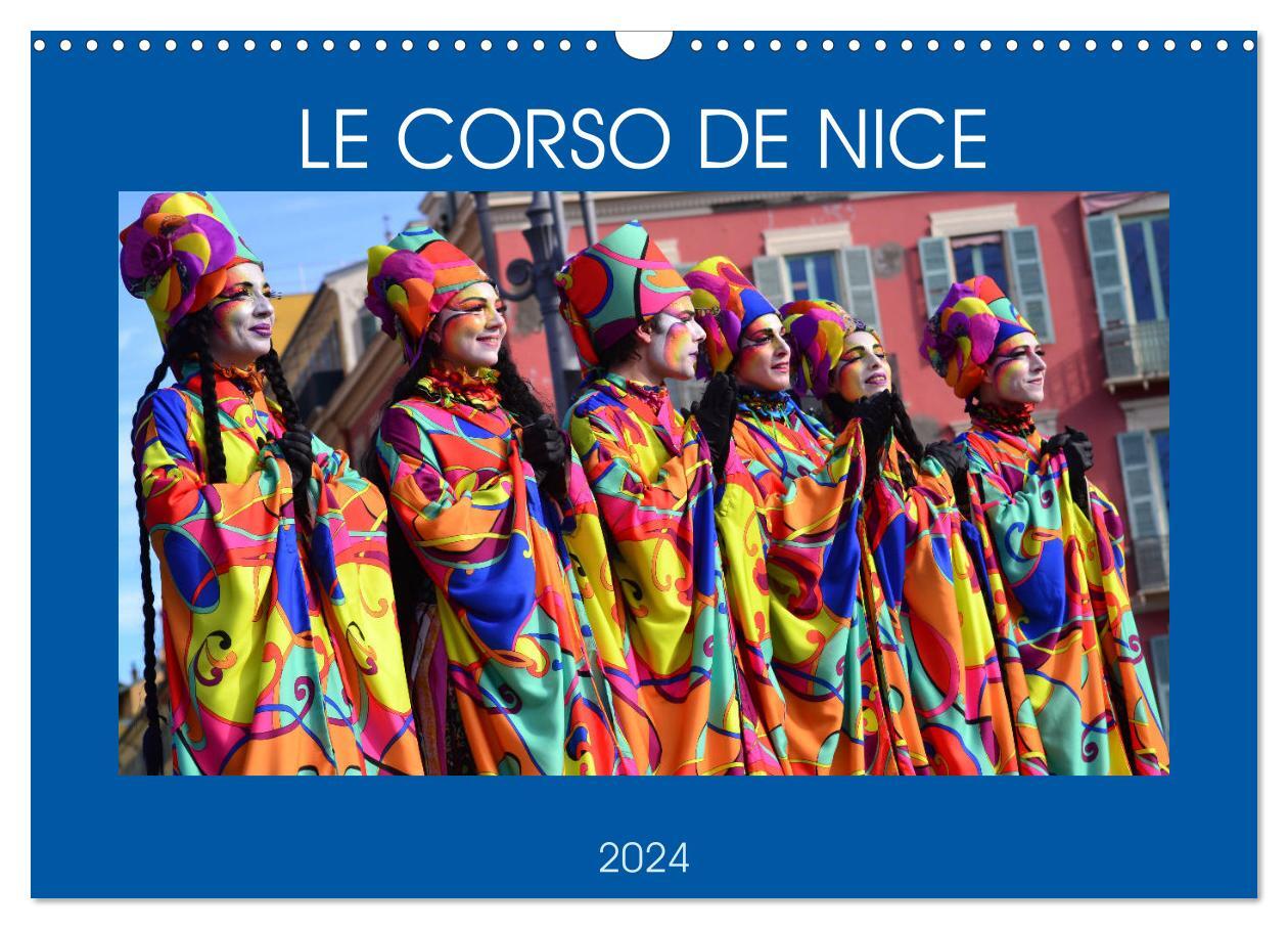 LE CORSO DE NICE (Calendrier mural 2024 DIN A3 vertical), CALVENDO calendrier mensuel