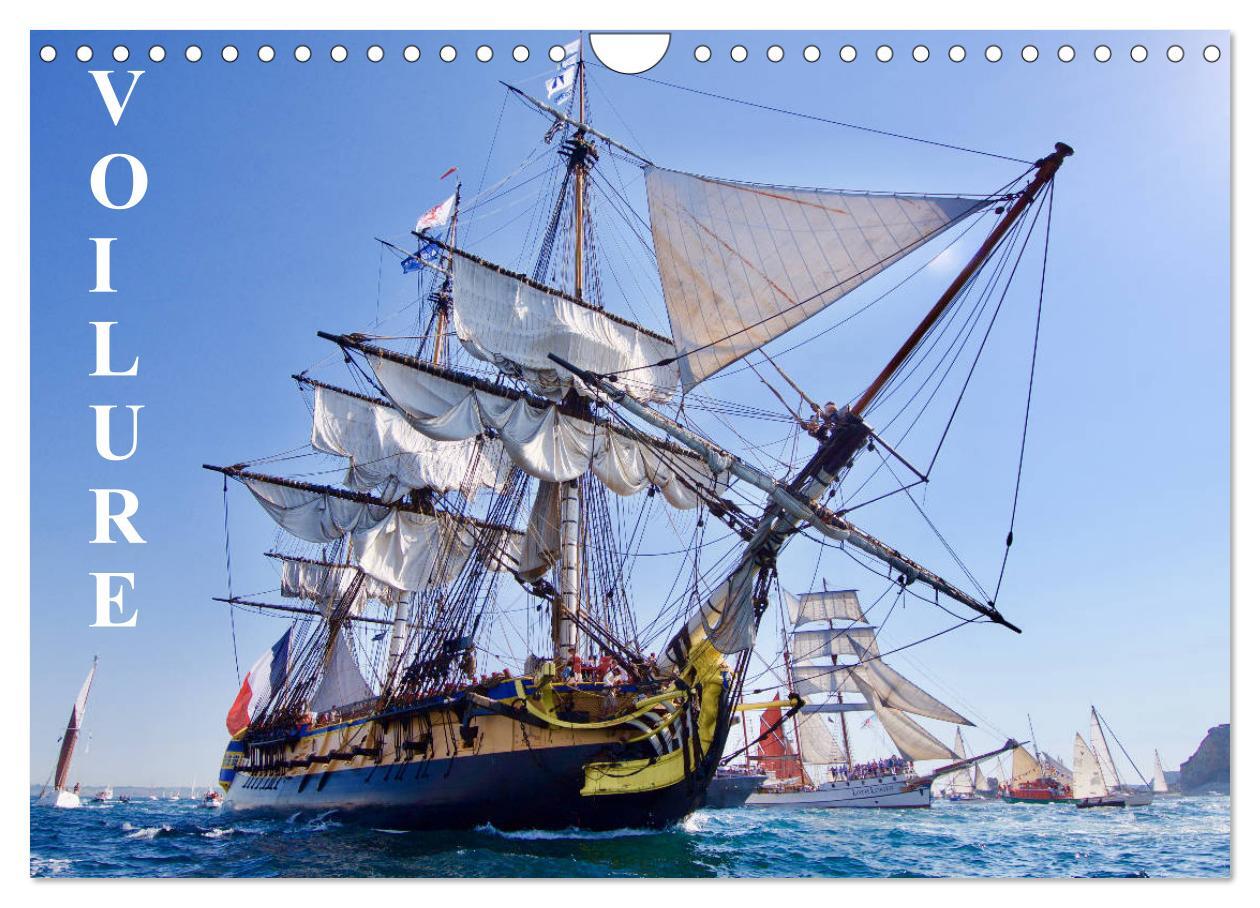 VOILURE (Calendrier mural 2024 DIN A4 vertical), CALVENDO calendrier mensuel