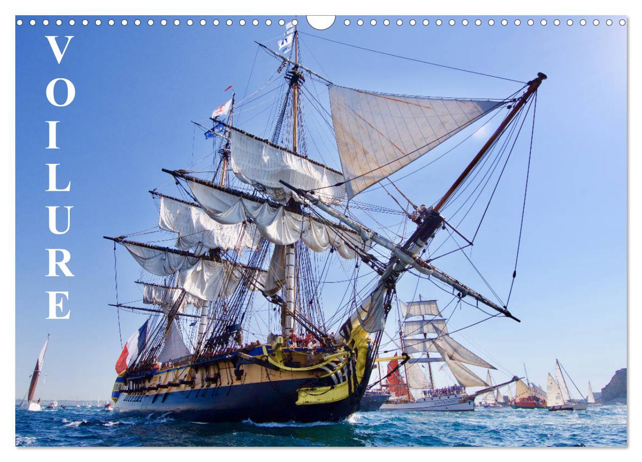 VOILURE (Calendrier mural 2024 DIN A3 vertical), CALVENDO calendrier mensuel