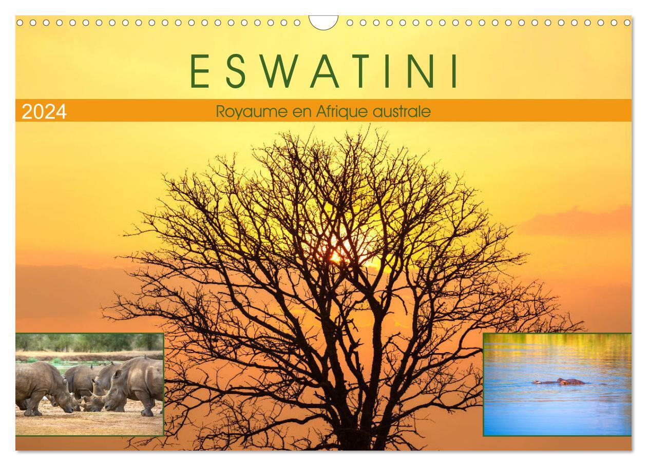 Eswatini - Royaume en Afrique australe (Calendrier mural 2024 DIN A3 vertical), CALVENDO calendrier mensuel