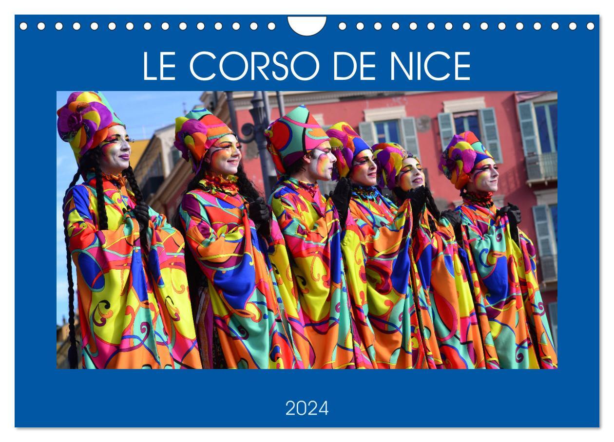 LE CORSO DE NICE (Calendrier mural 2024 DIN A4 vertical), CALVENDO calendrier mensuel