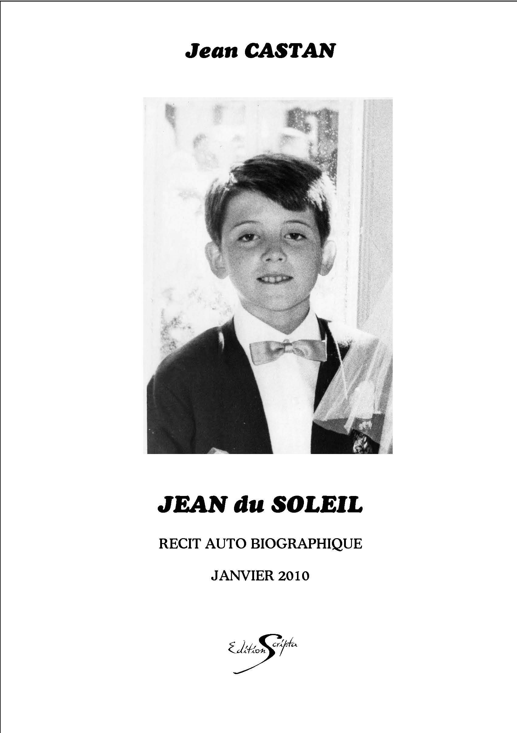 JEAN DU SOLEIL RECIT AUTOBIOGRAPHIQUE