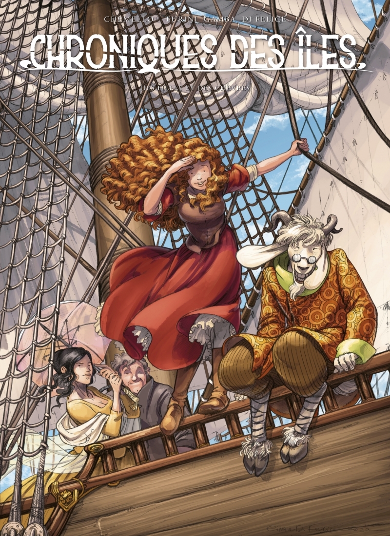 Chroniques des îles T2 - Des filles et des chèvres