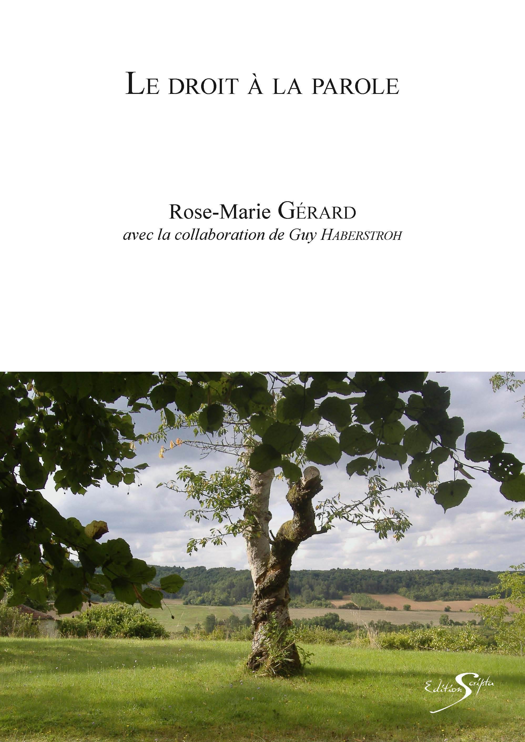 LE DROIT A LA PAROLE