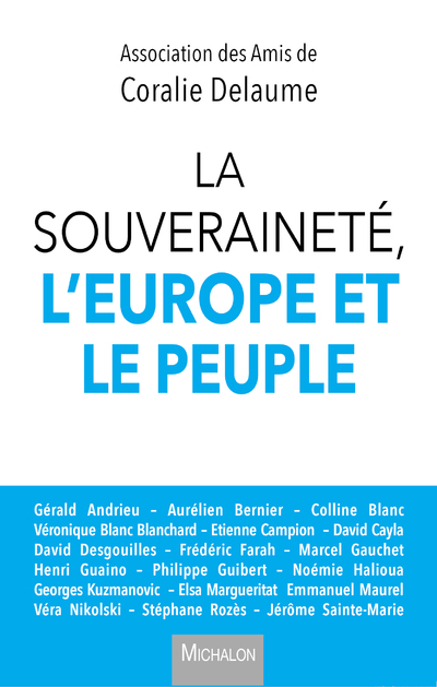 La souveraineté, l'Europe et le peuple