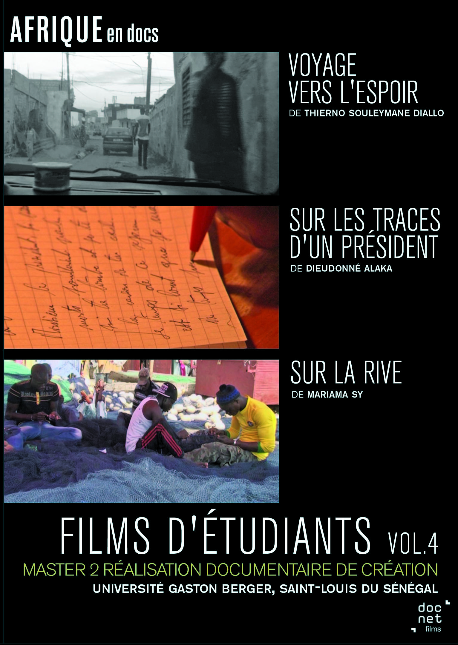 FILMS D'ETUDIANTS SAINT-LOUIS DU SENEGAL V4 - DVD