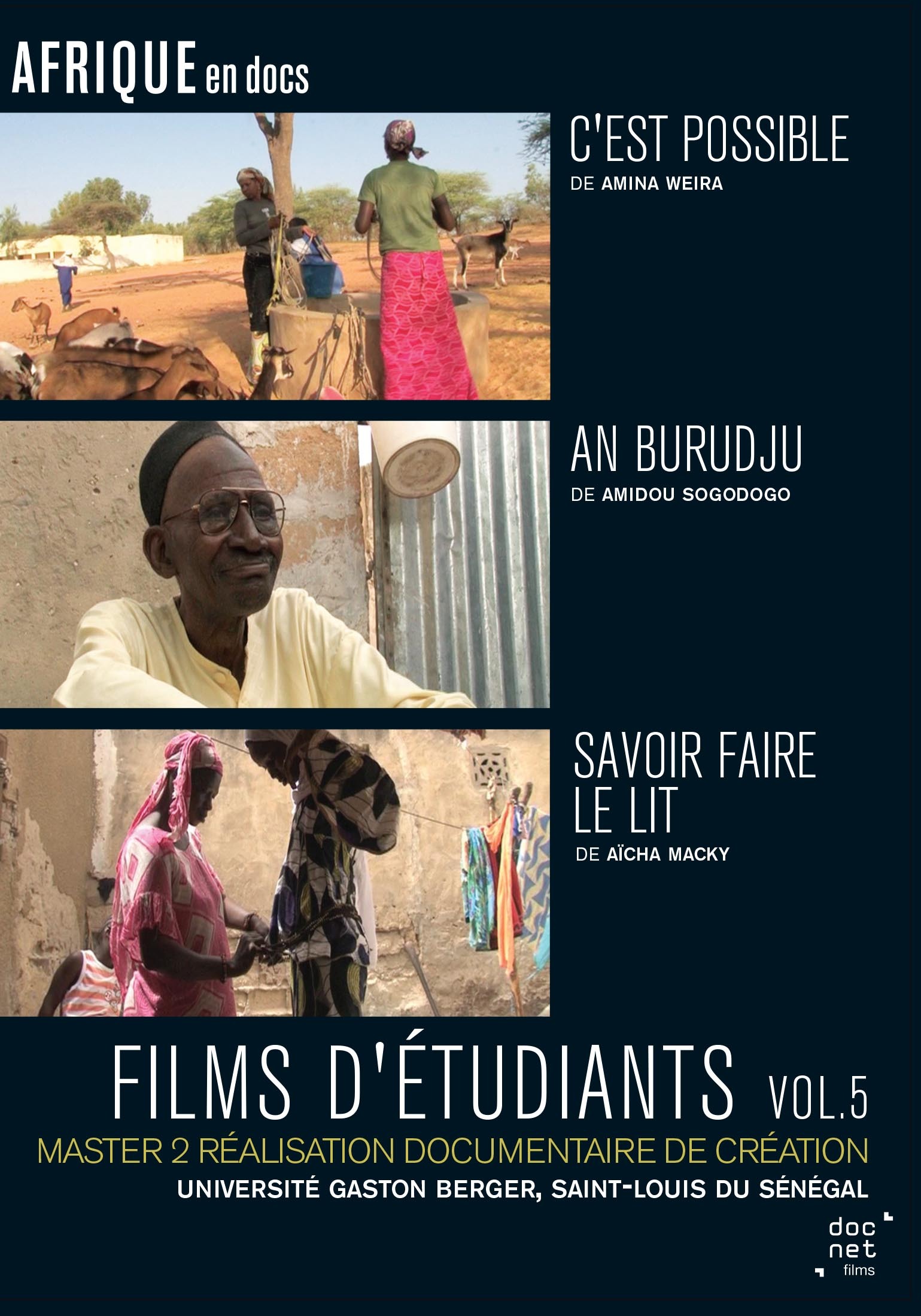 FILMS D'ETUDIANTS SAINT-LOUIS DU SENEGAL V5 - DVD