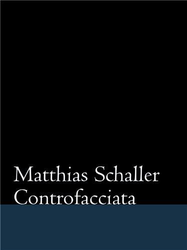 Matthias Schaller Controfacciata /anglais