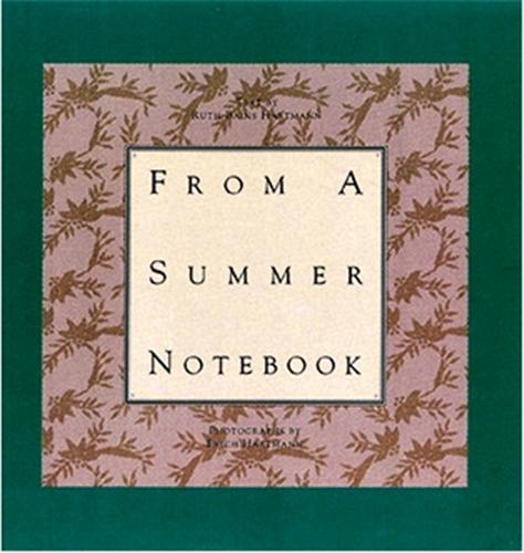 Erich et Ruth Bains Hartmann - From a Summer Notebook /anglais