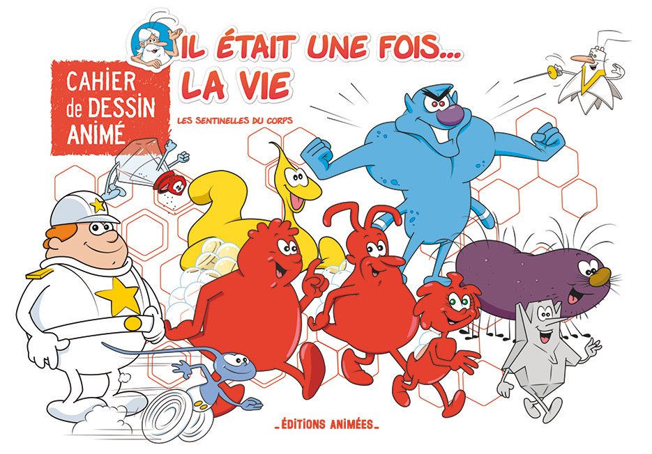 Il était une fois La Vie Cahier de Dessin Animé