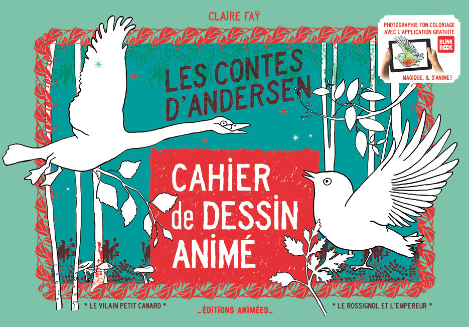 Les Contes d'Andersen Cahier de Dessin Animé