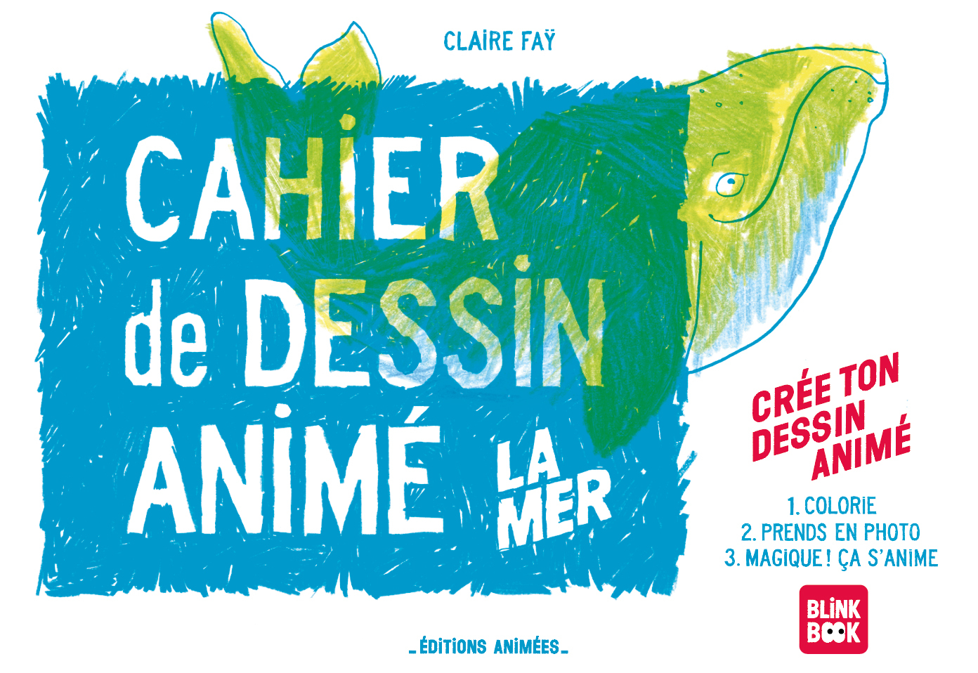 La Mer Cahier de Dessin Animé