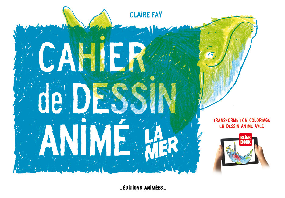 La Mer Cahier de Dessin Animé