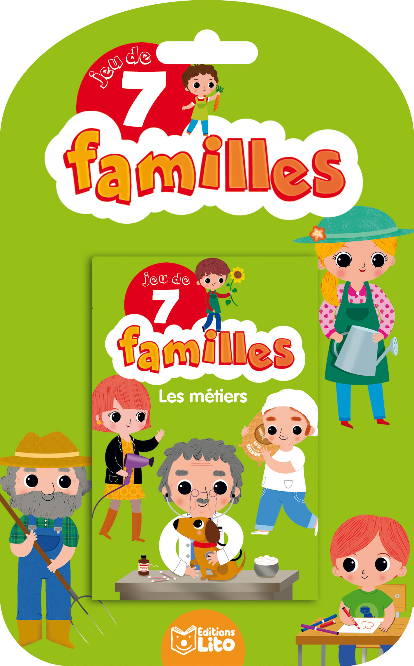 JEUX  7 FAMILLES LES METIERS