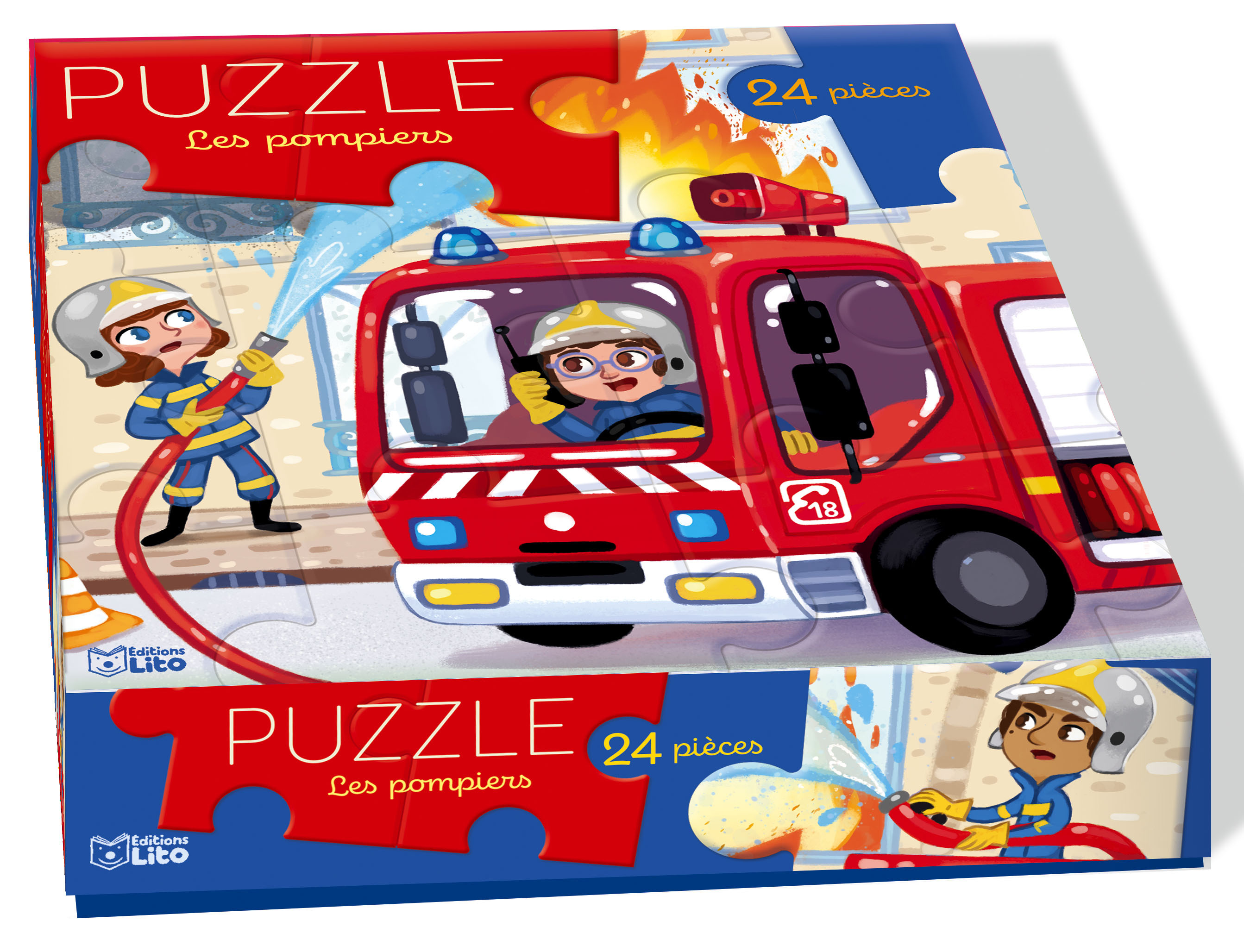 MES PUZZLES LES POMPIERS